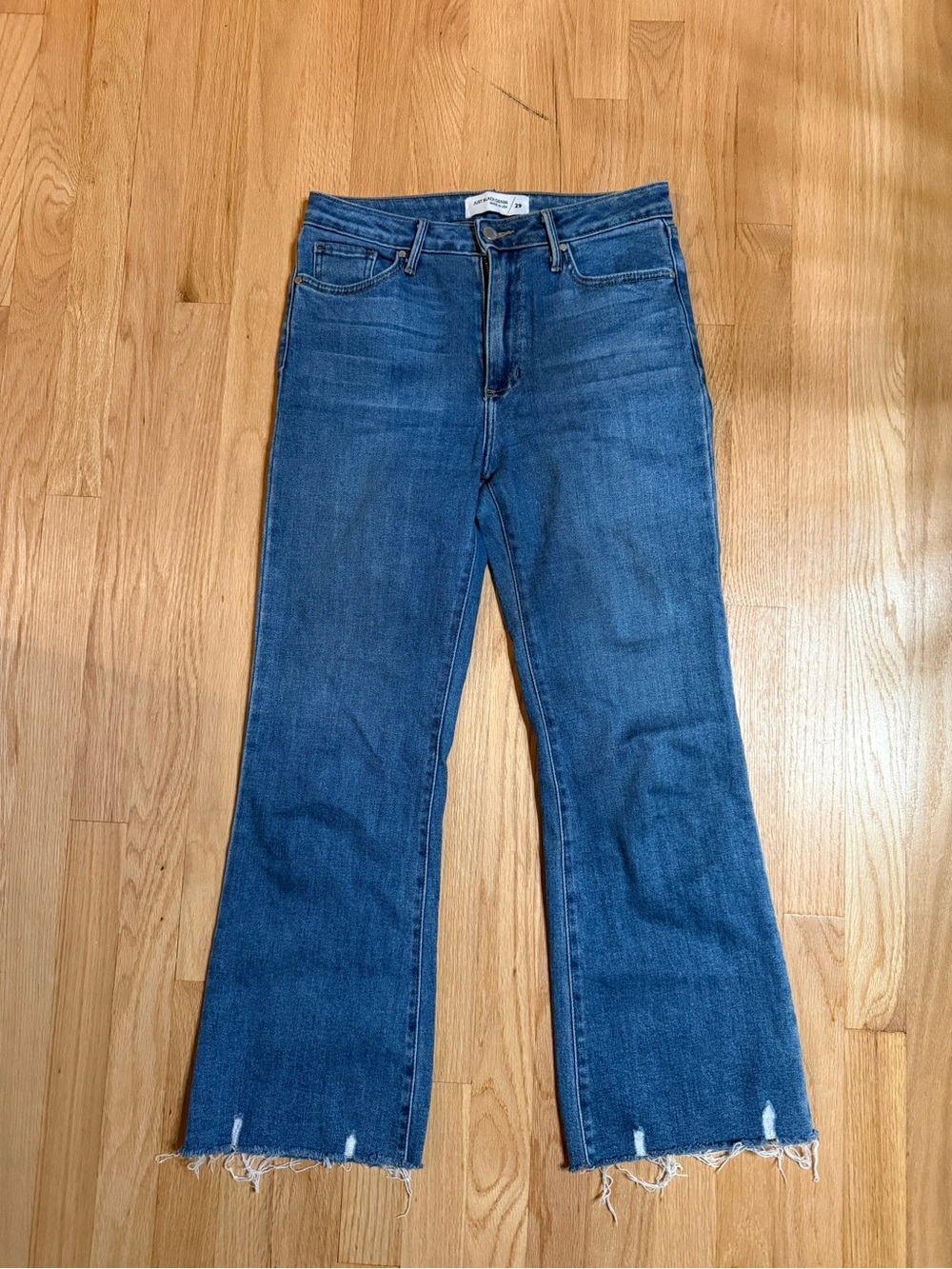 Just Black Women's Straight Leg Blue Jeans